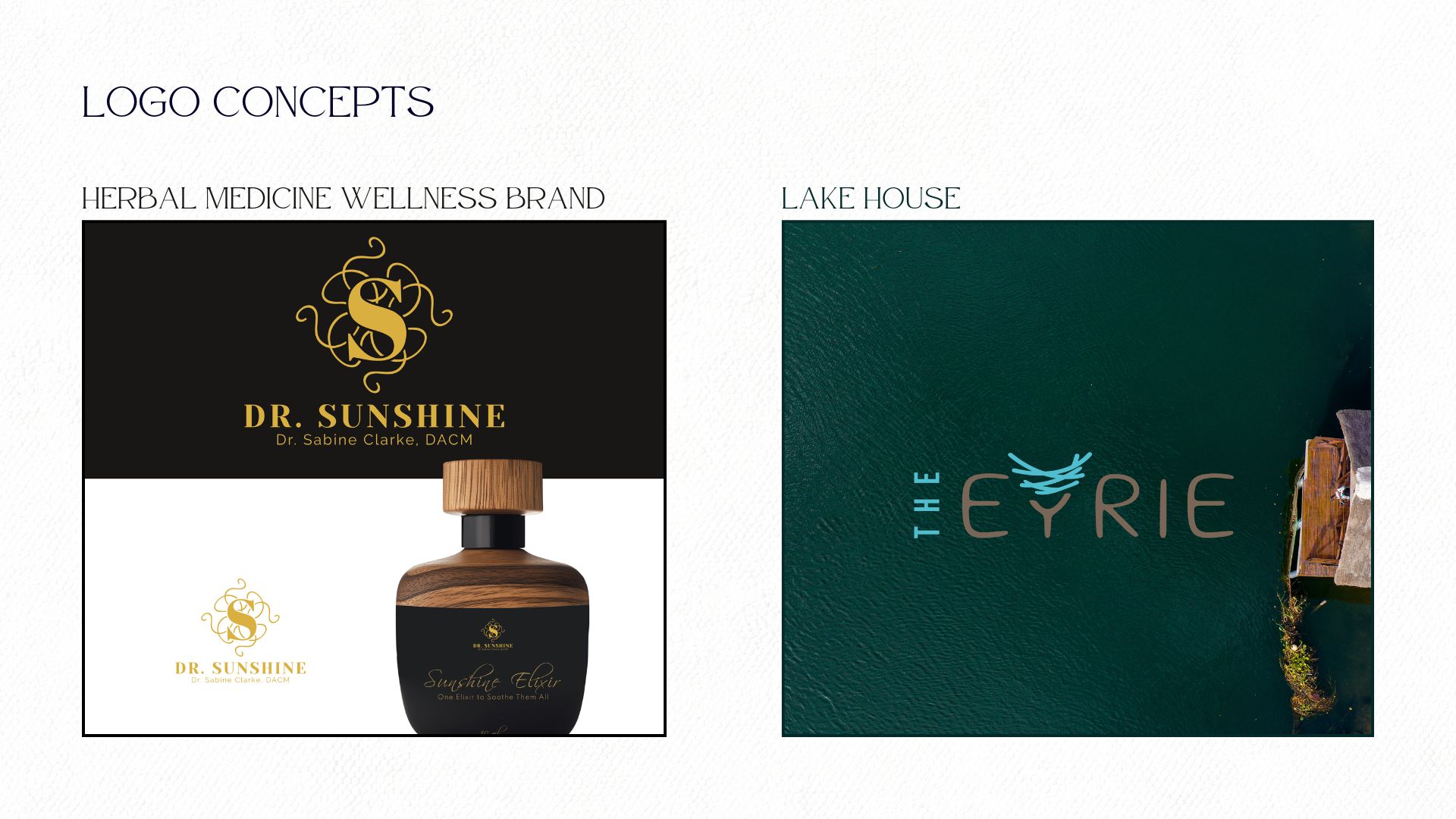 herbal medicine wellness brand logo design 
airbnb lake house logo