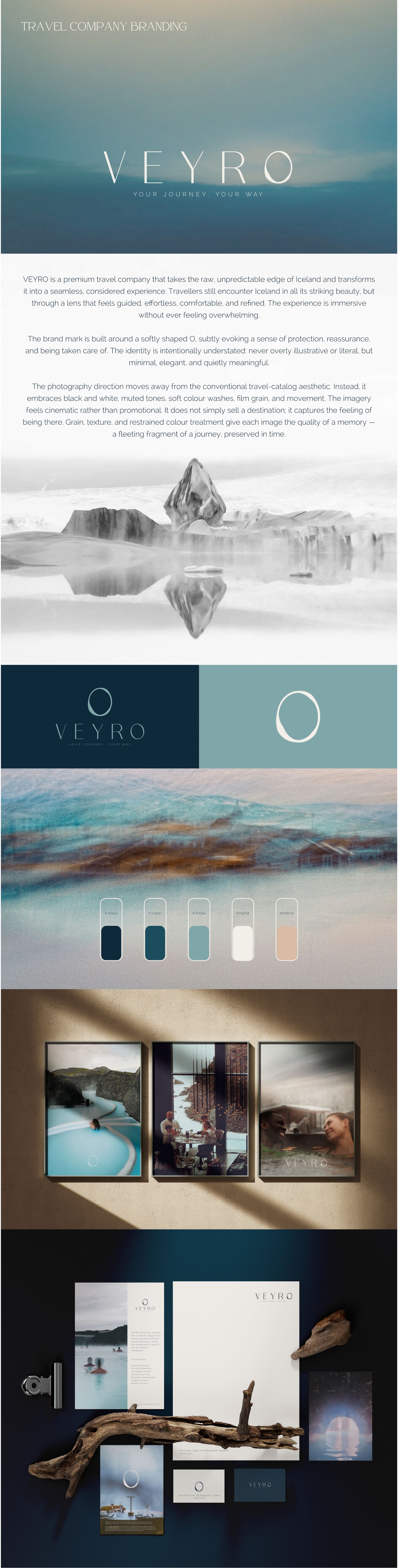 brand identity for premium travel agency